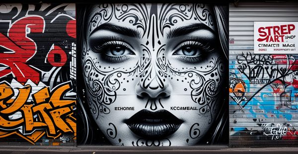 Plongez dans l'univers fascinant de la boutique street art